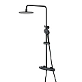 Душевая система Lemark Bronx LM3770BL термостатический, черный Душевая система Lemark Bronx LM3770BL термостатический, черный