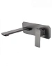 Смеситель для раковины Wonzon &amp; Woghand встраиваемый, темный графит (WW-88869011-BGM )