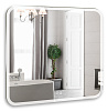 Зеркало Silver mirrors СТИВ-7 1000x800 Сенсорный выключатель, Bluethooth LED-00002483