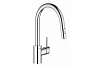 Картинка анонса товара «смеситель для кухни grohe concetto, высокий излив, хром (31483002)»