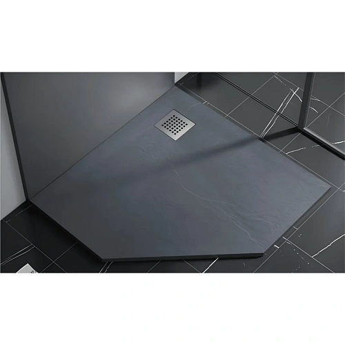 Душевой поддон STONE TRAY-G трапеция 14155099-02-11 Душевой поддон STONE TRAY-G трапеция 14155099-02-11