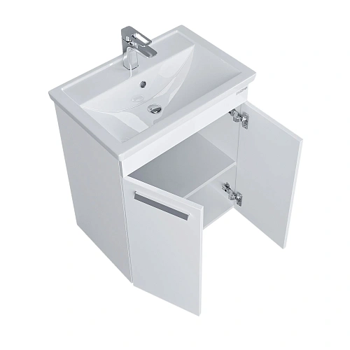 Тумба под раковину GROSSMAN НЕО-60 см белая (ум.Фостер-60) напольная 106027-1K Тумба под раковину GROSSMAN НЕО-60 см белая (ум.Фостер-60) напольная 106027-1K