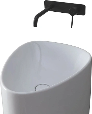 Раковина Allen Brau Infinity 4.21016.20 белый глянец Раковина Allen Brau Infinity 4.21016.20 белый глянец