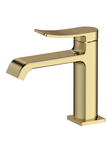 Смеситель для раковины Splenka S31.10.03, золотой сатин Смеситель для раковины Splenka S31.10.03, золотой сатин