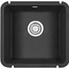 Кухонная мойка Granula 3801, ЧЁРНЫЙ, кварц 435х455 Кухонная мойка Granula 3801, ЧЁРНЫЙ, кварц 435х455