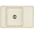 Кухонная мойка Aquaton Беллис 78 1A725032BS240 из литого мрамора, жемчуг Кухонная мойка Aquaton Беллис 78 1A725032BS240 из литого мрамора, жемчуг