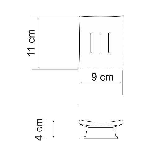 Мыльница WasserKRAFT Amper K-5429WHITE белый Мыльница WasserKRAFT Amper K-5429WHITE белый