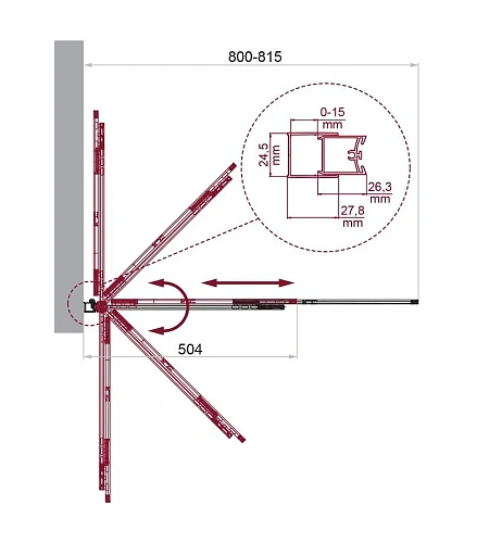 Шторка на ванну BelBagno LUCE-VF-11-80/145-C-Cr Шторка на ванну BelBagno LUCE-VF-11-80/145-C-Cr
