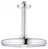 Картинка анонса товара «верхний душ grohe tempesta 210 с потолочным душевым кронштейном 142 мм, хром (26413000)»