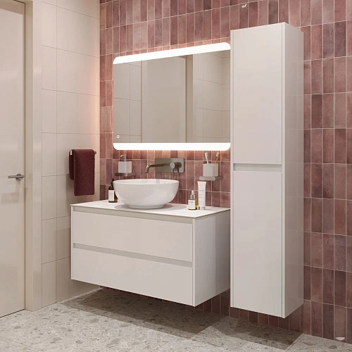 Тумба со столешницей и раковиной BelBagno KRAFT 80 kraft80bo-kepbo-1077-set подвесная KRAFT80BO-KEPBO-1077-SET Тумба со столешницей и раковиной BelBagno KRAFT 80 kraft80bo-kepbo-1077-set подвесная KRAFT80BO-KEPBO-1077-SET