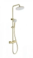 Душевая система Wonzon & Woghand с термостатом, брашированное золото (WW-B3035-A-BG) Душевая система Wonzon & Woghand с термостатом, брашированное золото (WW-B3035-A-BG)