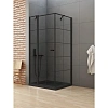 Душевой уголок NEW TRENDY NEW SOLEO BLACK L 90x90x195 K-0579 (черный) Душевой уголок NEW TRENDY NEW SOLEO BLACK L 90x90x195 K-0579 (черный)