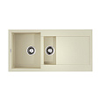 Кухонная мойка Omoikiri Sakaime 100-2-BE Tetogranit/ваниль 4993893