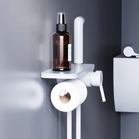 Гигиенический душ Damixa Jupiter 773500200 встраиваемый, белый Гигиенический душ Damixa Jupiter 773500200 встраиваемый, белый