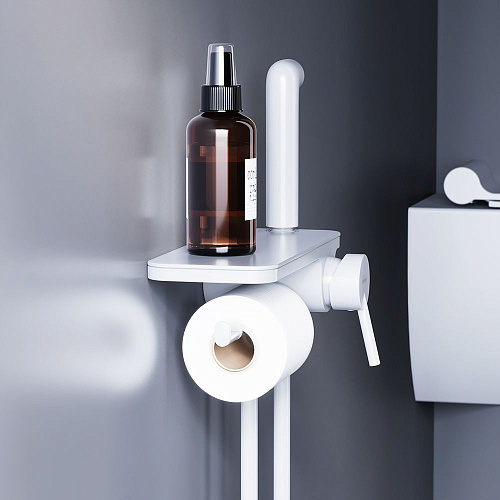 Гигиенический душ Damixa Jupiter 773500200 встраиваемый, белый Гигиенический душ Damixa Jupiter 773500200 встраиваемый, белый