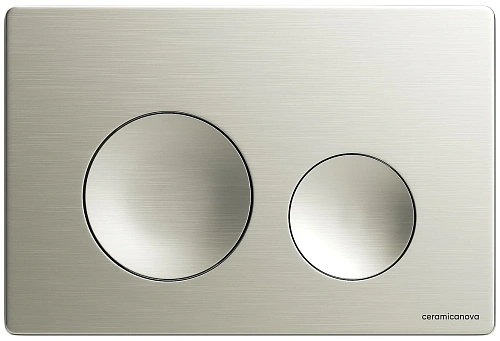 Клавиша смыва Ceramica Nova Balance Circle CN12-001BN брашированный никель Клавиша смыва Ceramica Nova Balance Circle CN12-001BN брашированный никель