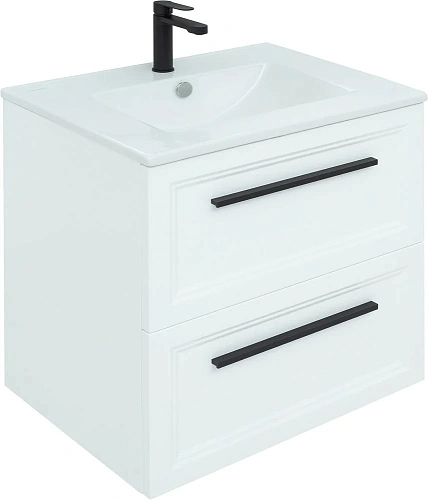 Тумба с раковиной STWORKI Эстерсунд 60 белая матовая 440924 Тумба с раковиной STWORKI Эстерсунд 60 белая матовая 440924