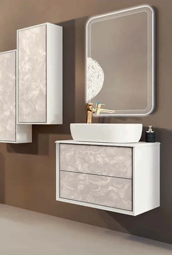 Зеркало CEZARES 45028, 60x90 с подсветкой и сенсором Touch System, реверсивное Зеркало CEZARES 45028, 60x90 с подсветкой и сенсором Touch System, реверсивное