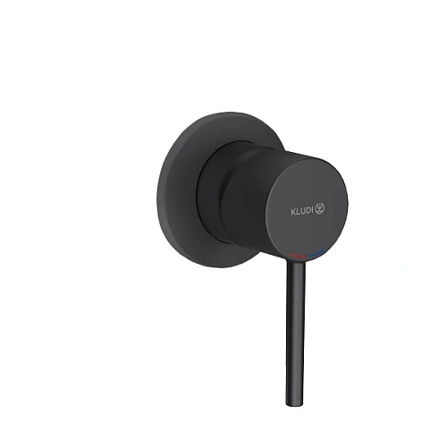 Смеситель для душа Kludi Bozz 389253976 встраиваемый, черный матовый Смеситель для душа Kludi Bozz 389253976 встраиваемый, черный матовый