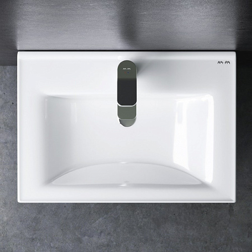 Раковина AM.PM X-Joy 65 M85AWCC0652WG белый глянец Раковина AM.PM X-Joy 65 M85AWCC0652WG белый глянец