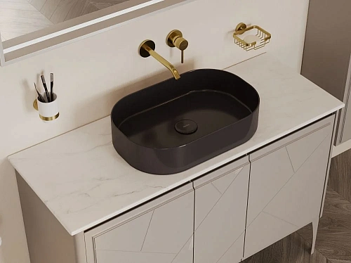 Смеситель для раковины Allen Brau Priority 5.31A03-GB (с внутренней частью) золото Смеситель для раковины Allen Brau Priority 5.31A03-GB (с внутренней частью) золото