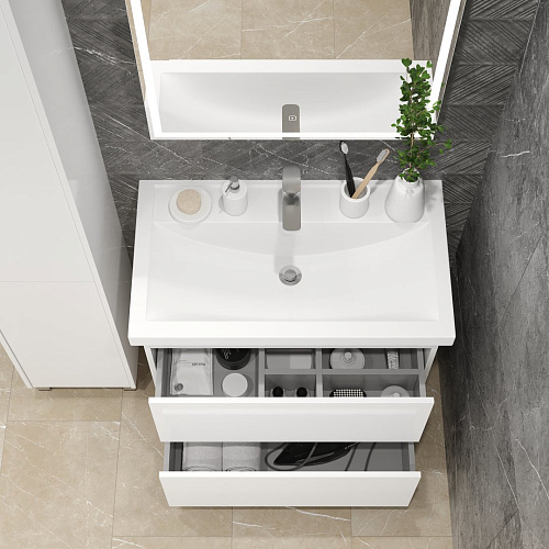 Тумба под раковину BRIZ Риччи т8-70 под раковину Фостер 360 03-08070-06 00 БЕЛ белый Тумба под раковину BRIZ Риччи т8-70 под раковину Фостер 360 03-08070-06 00 БЕЛ белый