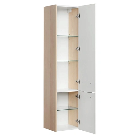 Шкаф-пенал Aquaton Инфинити подвесной правая ясень коимбра 1A192303IFSCR Шкаф-пенал Aquaton Инфинити подвесной правая ясень коимбра 1A192303IFSCR