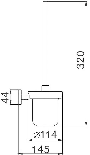 Ершик для унитаза Haiba HB8610 Ершик для унитаза Haiba HB8610
