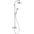 Душевая система hansgrohe Croma Select S 180 2jet со смесителем 27255400 Душевая система hansgrohe Croma Select S 180 2jet со смесителем 27255400