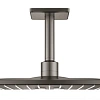 Верхний душ GROHE Rainshower 310 SmartActive Cube, темный графит матовый (26481AL0) с потолочным душ Верхний душ GROHE Rainshower 310 SmartActive Cube, темный графит матовый (26481AL0) с потолочным душ