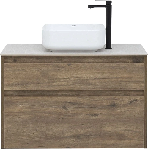 Тумба под раковину Aquanet Nova Lite 90 дуб рустикальный (2 ящика) 00249518 Тумба под раковину Aquanet Nova Lite 90 дуб рустикальный (2 ящика) 00249518