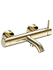 Картинка анонса товара «смеситель для ванны aquame siena aqm6212bg brushed gold»