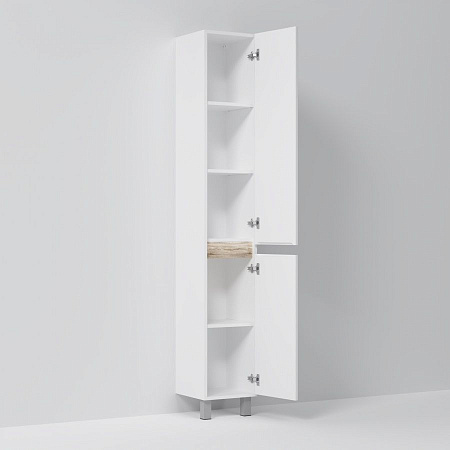 Шкаф-пенал AM.PM X-Joy M85ACSR0306WG напольный, правый, 30 см, белый Шкаф-пенал AM.PM X-Joy M85ACSR0306WG напольный, правый, 30 см, белый