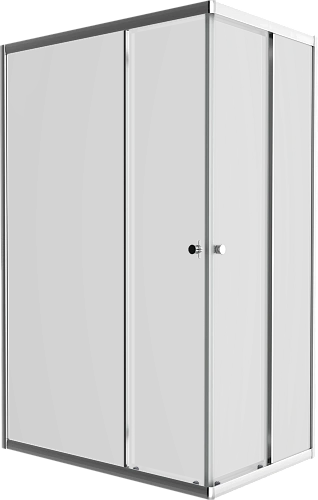 Душевой уголок DIWO Углич 120х80 профиль хром глянец 570965 Душевой уголок DIWO Углич 120х80 профиль хром глянец 570965