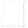 Зеркало Evoform Primary BY 0098 50х65 см со шлифованной кромкой Зеркало Evoform Primary BY 0098 50х65 см со шлифованной кромкой