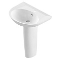 Детальная картинка товара «пьедестал sanita luxe classic luxe pd.fs/classic/n/wht.g/s1»