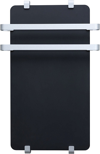 Полотенцесушитель электрический Allen Brau Infinity 80x44 00325622 с рейлингом 2.0 и креплением, серебро брашированное Полотенцесушитель электрический Allen Brau Infinity 80x44 00325622 с рейлингом 2.0 и креплением, серебро брашированное