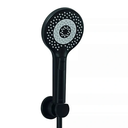 Душевой гарнитур Kludi DIVE 6995039-00 черный матовый Душевой гарнитур Kludi DIVE 6995039-00 черный матовый