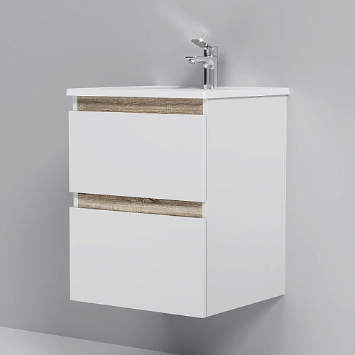 Тумба под раковину AM.PM X-Joy M85AFHX0502WG подвесная, 50 см, белый Тумба под раковину AM.PM X-Joy M85AFHX0502WG подвесная, 50 см, белый