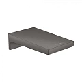 Излив Hansgrohe Metropol для ванны, 32543340, шлифованный черный хром Излив Hansgrohe Metropol для ванны, 32543340, шлифованный черный хром