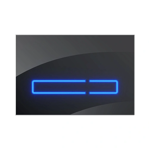 Клавиша смыва AM.PM Touch Pro I0450A38 сенсорная, бесконтактная, стекло, черный Клавиша смыва AM.PM Touch Pro I0450A38 сенсорная, бесконтактная, стекло, черный