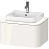 Тумба под раковину Duravit Happy D.2 Plus HP494002222 подвесная 65 см белая