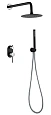 Душевая система Boheme Uno 464-BCR Black Chrome Душевая система Boheme Uno 464-BCR Black Chrome