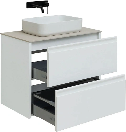 Тумба под раковину Allen Brau Fantasy 80 1.11001.WM белый матовый Тумба под раковину Allen Brau Fantasy 80 1.11001.WM белый матовый