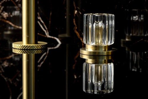 Смеситель для раковины Boheme ELEGANTE MATT GOLD 152-MG-EL Смеситель для раковины Boheme ELEGANTE MATT GOLD 152-MG-EL