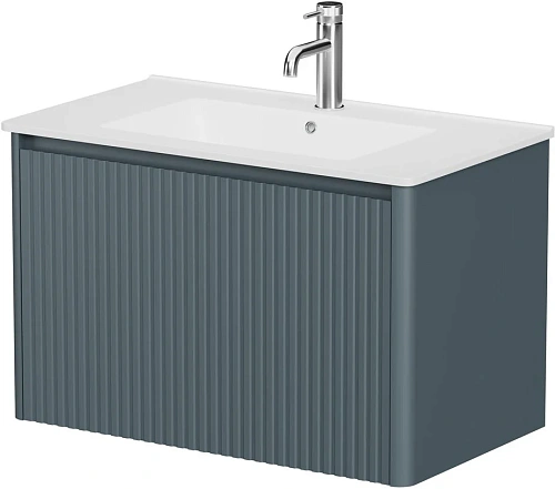 Тумба под раковину Allen Brau Gravity 80 1.370017.BGM синий матовый Тумба под раковину Allen Brau Gravity 80 1.370017.BGM синий матовый