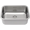 Кухонная мойка Paulmark VELLO 53 UN VE53-BS, брашированная 533х433мм Кухонная мойка Paulmark VELLO 53 UN VE53-BS, брашированная 533х433мм