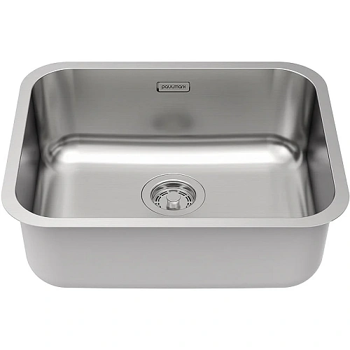 Кухонная мойка Paulmark VELLO 53 UN VE53-BS, брашированная 533х433мм Кухонная мойка Paulmark VELLO 53 UN VE53-BS, брашированная 533х433мм