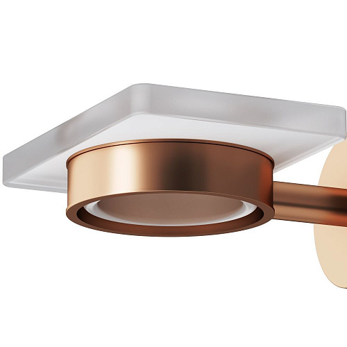 Мыльница AM.PM X-Joy A85A34244, стеклянная розовое золото Мыльница AM.PM X-Joy A85A34244, стеклянная розовое золото