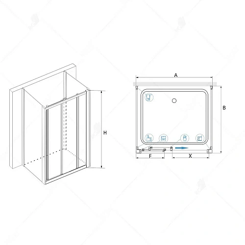 Душевой уголок RGW Classic CL-30 P (CL-11 + 2Z-050-1) 04094088-011P Душевой уголок RGW Classic CL-30 P (CL-11 + 2Z-050-1) 04094088-011P
